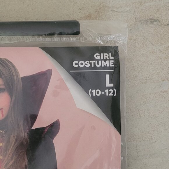 Spooktacular Creations Girls Vampire Costume Size Large 10/12 - Picture 6 of 9